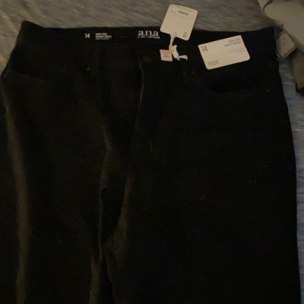 Ana high-rise skinny ankle jeans
